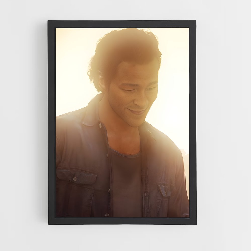 Poster L'Aventurier au Soleil – affiche Uncharted (vue 2)